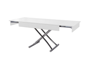 Set Tavolo da Pranzo Trasformabile <span class=keywords><strong>Salvaspazio</strong></span> in Legno Pieghevole Convertibile con Tavolino da Caffè - Product Image 6
