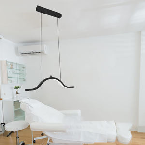 Fosoto Half Moon Ceiling <strong>Light</strong> Lash Lamp for Eyelashes <strong>Salon</strong> <strong>Lights</strong> <strong>Led</strong> with Phone Holder for Skincare Makeup Cosmetic Beauty - Product Image 1