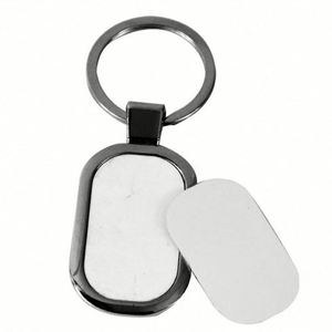 Various Custom Sublimation Keyrings Customized Blank Metal Heart Transfer Printing Keyholder Promotional DIY Keychains - Product Image 2