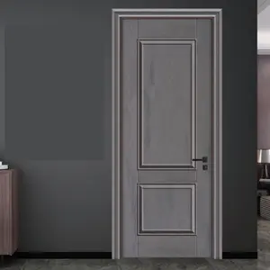 HDF melamine door skin entry doors exterior strong scratch resistance for office for wooden door for toilet bathroom