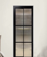 Puerta Plegable de Diseño Moderno con Aislamiento Térmico PT de Vidrio y Aleación de Aluminio, Superficie Acabada para Patio Exterior de Hospital
