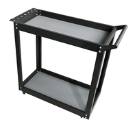 Chariot à outils MaoRong noir de deuxième couche à usage intensif