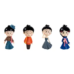 landscape cartoon cute Maruko figure hand decorative accessories desktop car ornaments