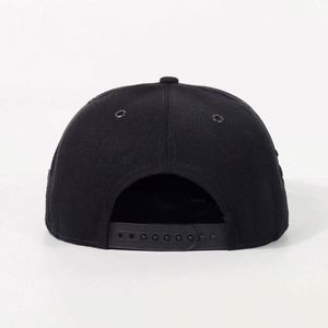 Wholesale ODM Custom Raised 3D Embroidery Logo Leather Brim Peaked <b>Cap</b> <b>Flat</b> Bill Fitted Hats Snapback Baseball <b>Caps</b> for <b>Men</b> - Product Image 4