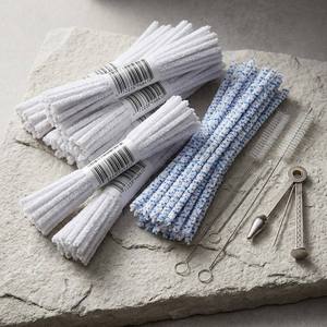 All-in-One Tragbares Pfeifenreinigungsset mit Weichen & Borstenhaltigen Baumwoll- + Drahtreinigern 3-in-1 Tabakpfeifen-Werkzeug zur Pflege - Product Image 3