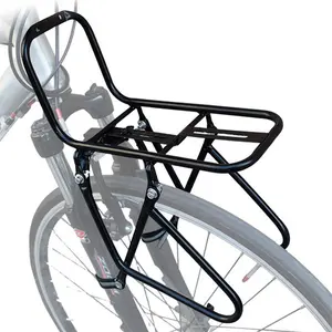 Portabiciclette anteriore 15KG carico portapacchi portapacchi portapacchi staffa accessori per ciclismo all'aperto