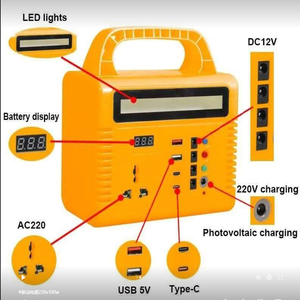 Station d'alimentation portable 144Wh, batterie au lithium 12V 12Ah avec sortie AC 220V USB Type C DC pour le camping, la sauvegarde d'urgence - Product Image 5