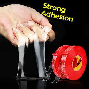 3M 4905 VHB 투명 아크릴 폼 양면 테이프 0.5mm, 유리, 금속, 플라스틱용 고강도 투명 접착제, 맞춤형 다이컷 - Product Image 3