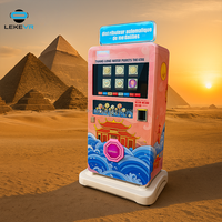 Máquina Expendedora de Monedas Conmemorativas Automática Personalizada LEKE VR OEM ODM, Pantalla Táctil de 32 Pulgadas, 550 Piezas