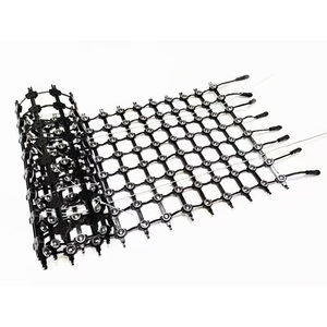 Led Grid Screen Outdoor <b>Waterproof</b> Ip65 7000 Cd 2 Mm Pixels Advertising Display Flexible Transparent <b>Curtain</b> Panel - Product Image 1