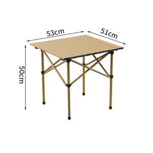 <b>Outdoor</b> <b>Folding</b> Portable Ultralight Camping Picnic <b>Table</b> Roll-Up <b>Table</b> Camping - Product Image 3