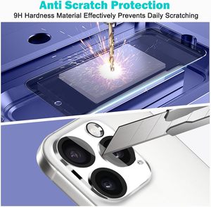 Cho iPhone 16 Pro Max sự riêng tư điện thoại bảo vệ màn hình cho iPhone <span class=keywords><strong>17</strong></span> 15 14 13 điện thoại Tempered Glass phim điện thoại ống kính bảo vệ - Product Image 5