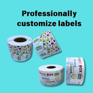 Étiquettes personnalisées en rouleau pour bouteilles, autocollants imperméables en papier imprimé pour bouteilles en plastique de liquides (gallons) - Product Image 5