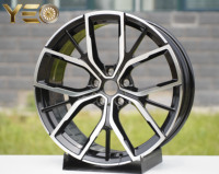 Nuevas llantas forjadas de alto rendimiento de 20x11 5x115 con radios múltiples para Challenger Widebody Hellcat, acabado negro mecanizado, para Chevrolet Camaro
