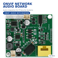 Module audio réseau SIP IP PoE pour contrôle de haut-parleur, carte PCB pour systèmes de sonorisation de sécurité, d'adressage public et de communication d'urgence
