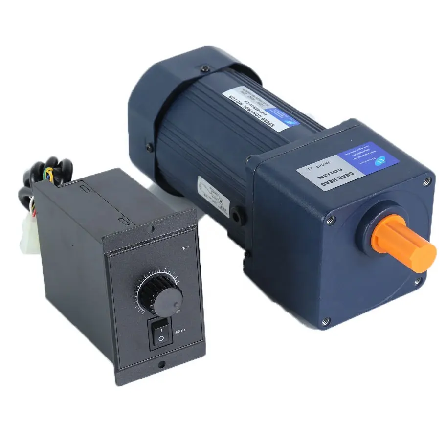6~250W 220V 110V AC Gear Motor with Speed Controller