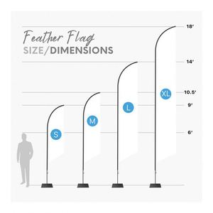 Direct Factory Sale Custom Logo Outdoor Beach Teardrop <b>Flags</b> Feather Banners for Business Advertising Promotional <b>Flags</b> - Product Image 5