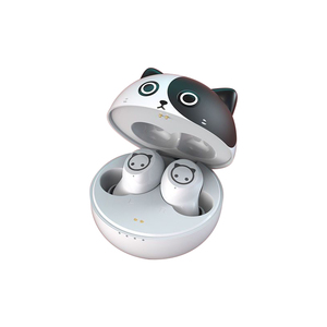 Custom Cute Black and White <strong>Panda</strong> Cartoon in Ear <strong>Earbuds</strong> Buds Earphone Wireless Bloototh Headphone Bloothooth Tws Earpiece - Product Image 4