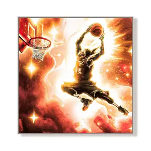 Home Decorative Picture Basketball Dunk Animal Japanese Anime Poster Nature Canvas Wall Art Print Painting