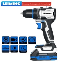Perceuse électrique sans balais Leiming LF2010 20V 70N.m avec batterie lithium rechargeable et vitesse variable en continu