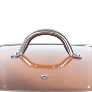 Juego de Panqueques de <span class=keywords><strong>freidora</strong></span> de sartén de Metal cuadrado de alta calidad nuevos utensilios de cocina antiadherentes con cubierta de vidrio sartén cuadrada - Product Image 4