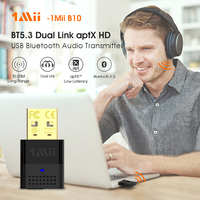 Adaptateur Dongle USB sans fil 1Mii B10 Mini Bluetooth 5.3, Transmetteur Audio Plug & Play sans pilote