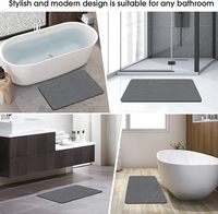 Tapis de bain en pierre de diatomite CF BDMB94, nouveau, vente en gros, pour comptoir de cuisine, tapis de salle de bain naturel pour animaux de compagnie, facile à nettoyer