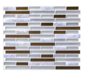 Autocollants décoratifs imperméables pour carrelage, mosaïque autocollante pour crédence <span class=keywords><strong>de</strong></span> cuisine et <span class=keywords><strong>salle</strong></span> <span class=keywords><strong>de</strong></span> <span class=keywords><strong>bain</strong></span> - Product Image 1