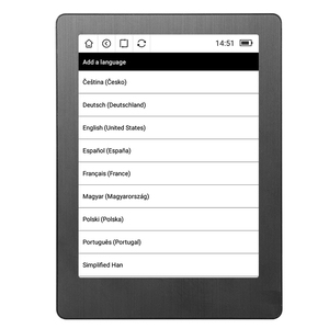 X5 6inch E-INK Touch <b>Screen</b> Android 8.1 Ebook Reader with Wi-Fi Supports PDF & Black & White Paper Reading - Product Image 1