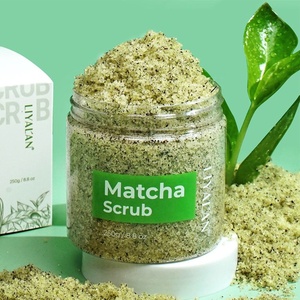 <span class=keywords><strong>Gommage</strong></span> Corporel de Gros au Thé Vert Matcha Bio, Exfoliant, Rajeunissant et Blanchissant à la Mer Morte - Product Image 1
