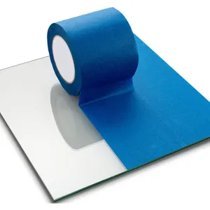 Cinta adhesiva acrílica azul, resistente a los rayos Uv, 14 días de uso, venta al por mayor