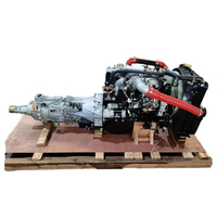 Moteur diesel 2,8 L 4jb1t complet turbocompressé avec boîte de vitesses, refroidissement par air, 4 temps, injection directe, 75 kW 100 CV pour camion