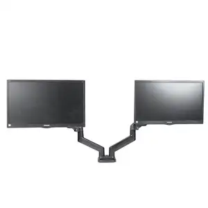 Mount Monitor Gas Spring Mount Dual Monitor Computer Stand/Holder Adjustable Monitor Swing Arm Bracket For 10"-30" Screen