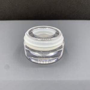 High Borosilicate <b>Glass</b> Jars 90ml Capacity Concentrate Oil Storage <b>Containers</b> Cork Plug Custom Logo - Product Image 4