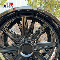 Llantas Cóncavas Profundas de 20-22 Pulgadas, Forjadas en Aleación de Aluminio 6061-T6, 5x5, 5x5.5, 6x5, 6x5.5, para Wrangler, F150, GMC, Chevrolet, Modificación/Actualización