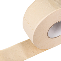 Échantillons gratuits Pâte de bambou vierge hygiénique bon marché Couche personnalisée Taille Jumbo Rouleau de tissu