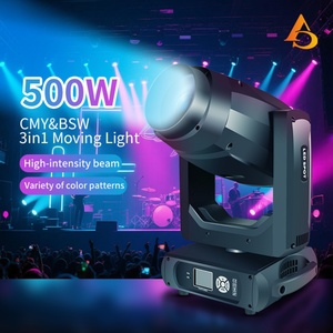 Luz Móvil de Escenario para Discoteca, DJ, 500w, CMY, CTO, BSW, 3 en 1, Luz LED de Haz Móvil - Product Image 6