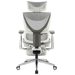 Luxus Großhandel 4D Armlehne Boss Recliner Mesh Executive Ergonomischer Bürostuhl mit Fuß stütze - Product Image 5