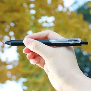 Promotional Custom Logo Printed Rubber Sprayed Hotel Use Gift Multi-color Black Ink 0.5mm Tip Plastic Gel <b>Pen</b> - Product Image 2