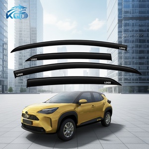 Visera para Lluvia de Coche con Cinta Adhesiva 3M Personalizada, Fácil Instalación, Deflector de Ventana con Ajuste Preciso para Toyota Yaris Cross 2023-2024 - Product Image 1