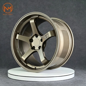 Jantes de voiture pour passagers Maxtera Forged Custom Bronze Advan GT Beyond Style pour BMW Porsche GTR Supra <span class=keywords><strong>GR</strong></span> Yaris Civic BRZ, jantes en alliage - Product Image 3