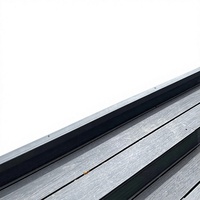 Planches de terrasse en composite WPC imperméables à prix d'usine pour extérieur