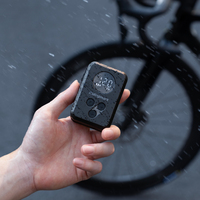 Pompe à air portable pour vélo, mini, batterie haute capacité 600 mAh, utilisation facile, gonflage et arrêt automatiques, gonfleur de pneus