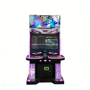 เครื่องเกมต่อสู้แบบอาร์เคดคู่จอยสติ๊ก ใช้เหรียญโลหะ เกมต่อสู้แบบตั้งโต๊ะ ออลอินวัน ตู้เกมต่อสู้คลาสสิก - Product Image 4