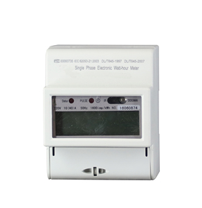 Compteur d'électricité intelligent DDS Din Rail RS485 Modbus RTU écran LCD relais intégré double <span class=keywords><strong>tarif</strong></span> bidirectionnel pour monophasé - Product Image 2
