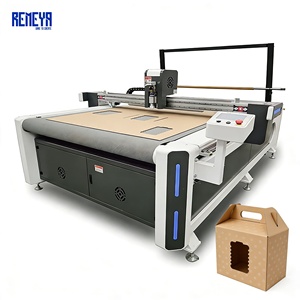 Cortadora CNC Industrial de Alta Velocidad y Precisión REMEYA con Alimentación Automática para Cartón Ondulado de Una Cara de 45mm con Hendidura - Product Image 1