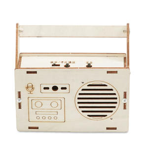 Kit Electrónico Oem/Odm, Grabadora <span class=keywords><strong>de</strong></span> Voz para Niños, Juguetes Educativos <span class=keywords><strong>de</strong></span> <span class=keywords><strong>Madera</strong></span> con Componentes <span class=keywords><strong>de</strong></span> Plástico para Niños - Product Image 4