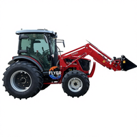 Équipement agricole Coc/ce, tracteur à 4 cylindres, 90 CV, avec cabine