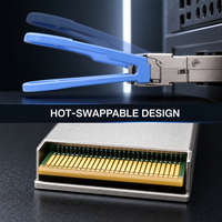 Transceiver QSFP+ SR4 40G 850nm 100m-400m 1310nm MPO 12 modules optiques pour interconnexion de centre de données (uplink, leaf, spine)