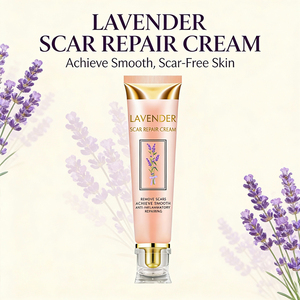 Crème Réparatrice Bio à la Lavande pour Cicatrices, Correction des Taches Pigmentaires, Lissage de la Peau, <span class=keywords><strong>Anti</strong></span>-Vergetures, Élimination des Marques - Product Image 2